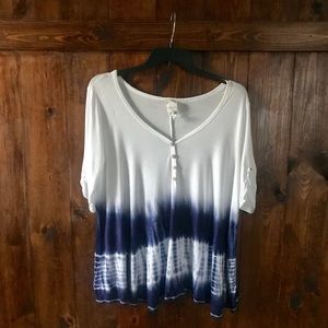 Tie-dyed Boutique-brand Top